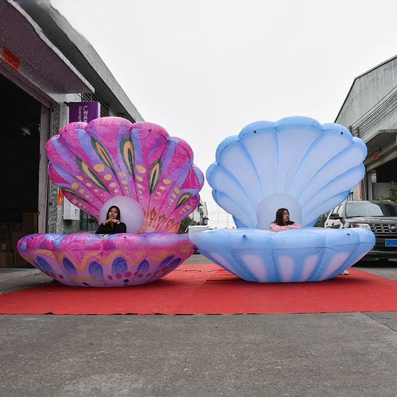 Décoration Gonflable Coquillage Marin Perle