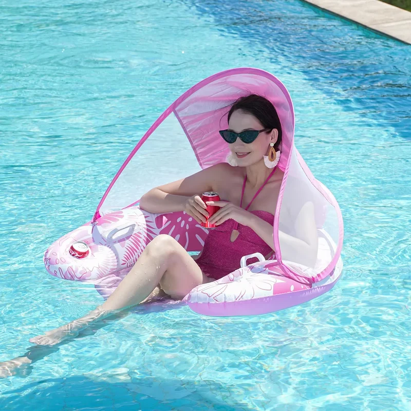 Bouée Gonflable Fauteuil Pare-Soleil