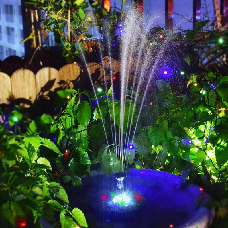 Fontaine Solaire Led