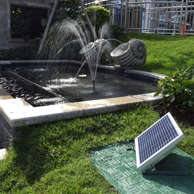 Fontaine Solaire Bassin Extérieur