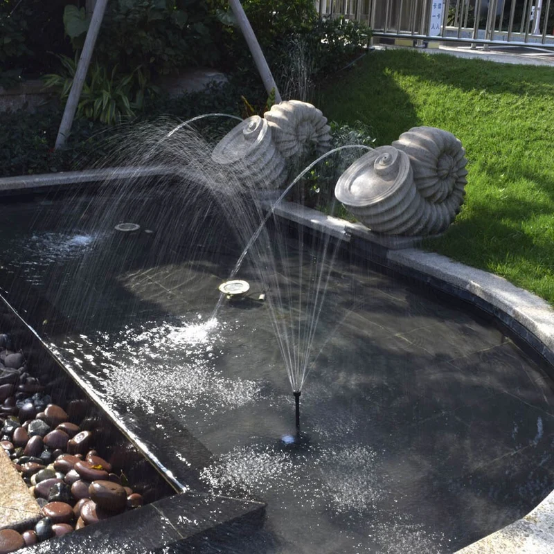 Fontaine Solaire Bassin Extérieur