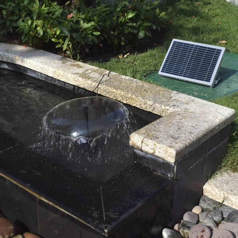 Fontaine Solaire Bassin Extérieur