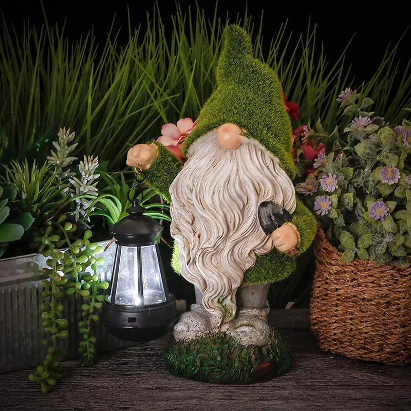 Nain de Jardin Lumineux Solaire