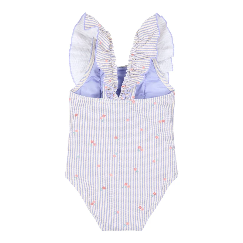 Badpak - Paars - Dreamy Stripes