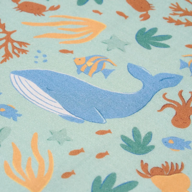 Badponcho - Groen - Ocean Friends