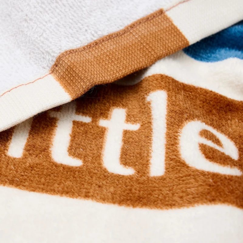 Strandhanddoek - Bruin - Ocean Brown Stripes