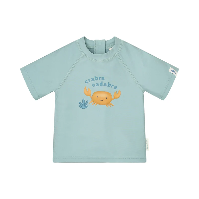 Zwemshirt korte mouw - Groen