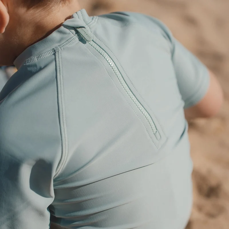 Zwemshirt korte mouw - Groen