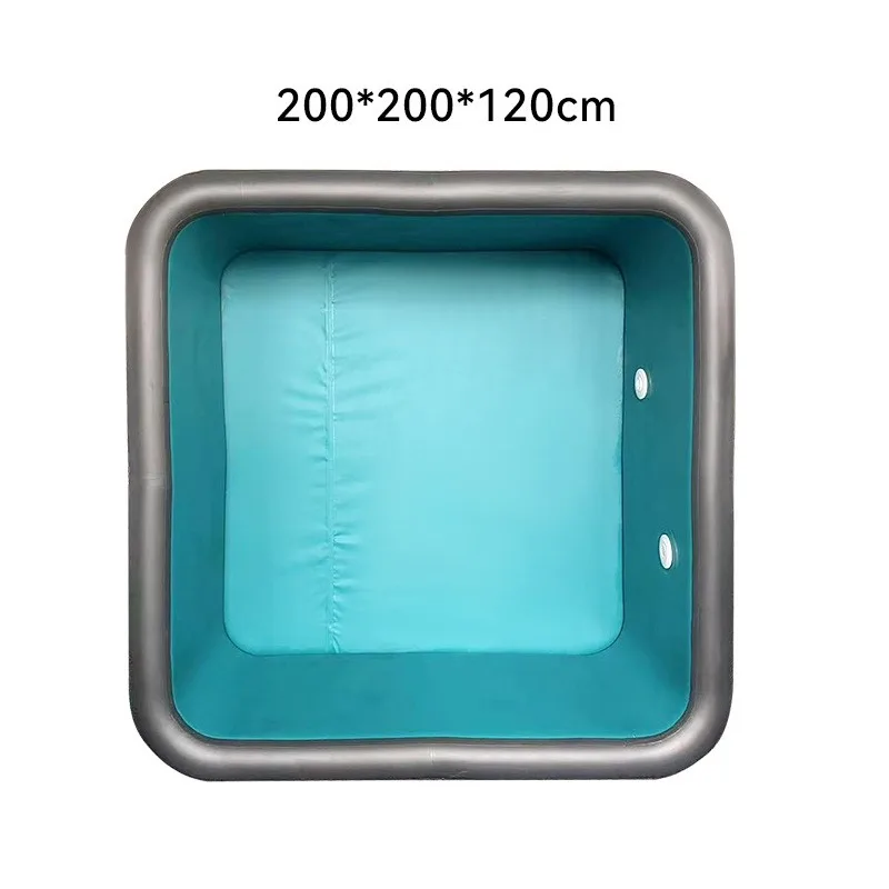 Piscine Gonflable Carrée 2m