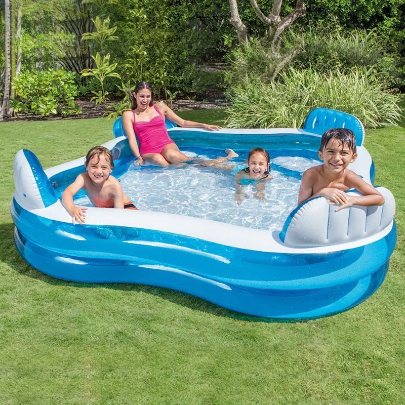 Piscine Gonflable Familiale Sièges Lounge