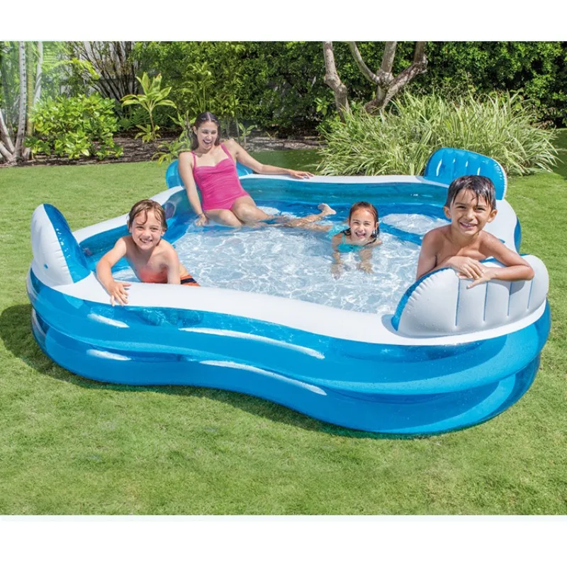 Piscine Gonflable Familiale Sièges Lounge