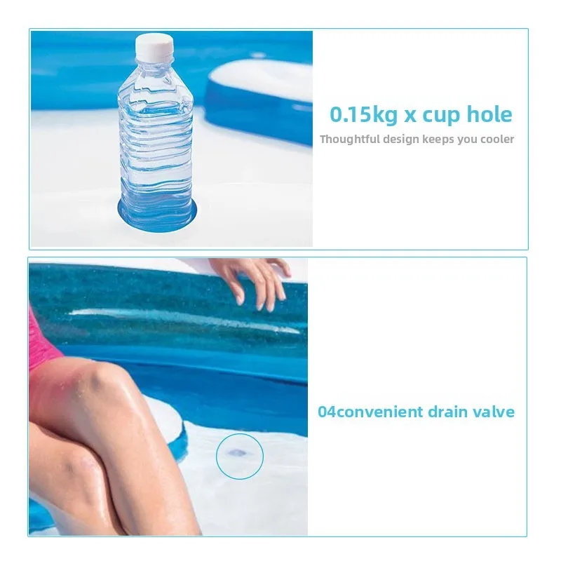 Piscine Gonflable Familiale Sièges Lounge