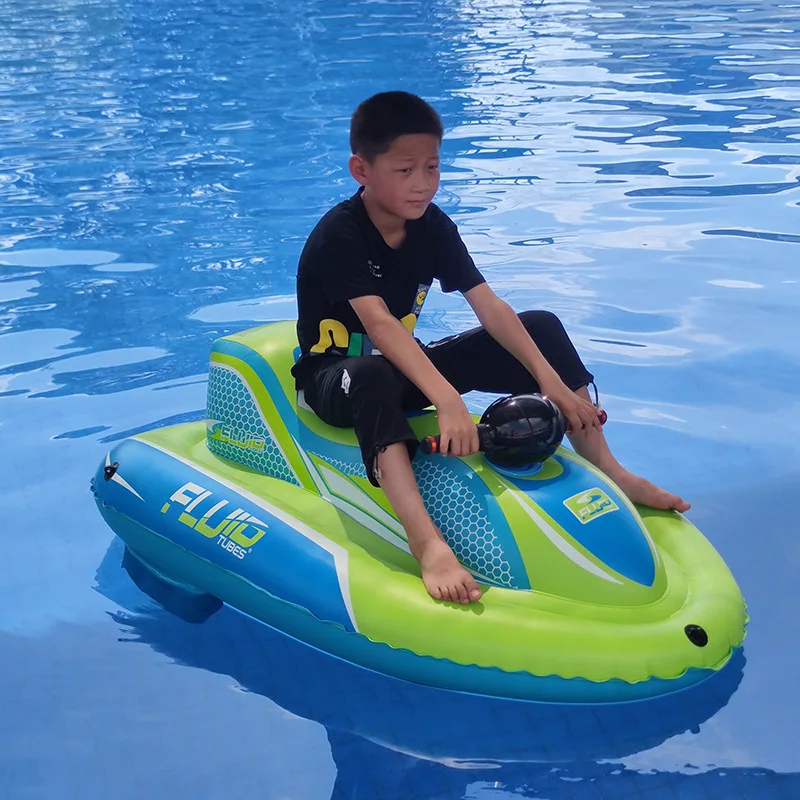 Bateau Gonflable Enfant Hélice Électrique