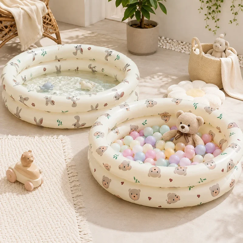 Piscine Gonflable à Balles Animaux