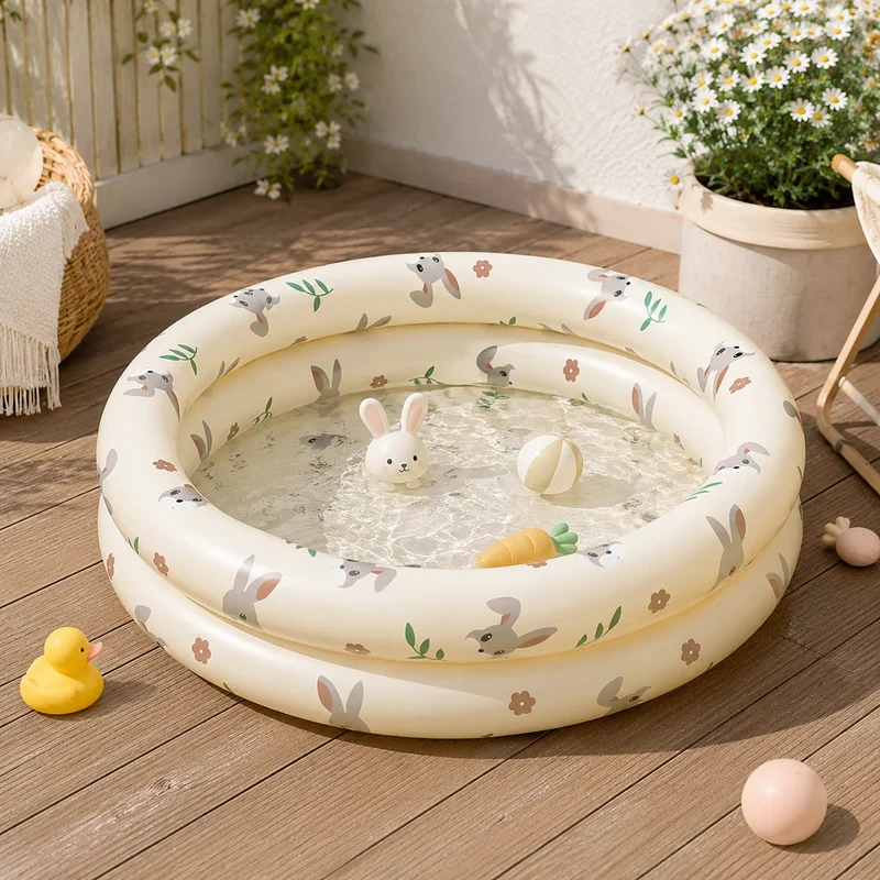 Piscine Gonflable à Balles Animaux