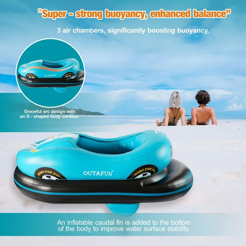 Bateau Gonflable Piscine Individuel Motorisé