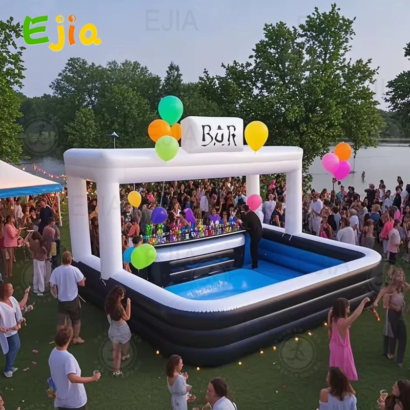 Bar Gonflable Piscine Flottant 4,5 m