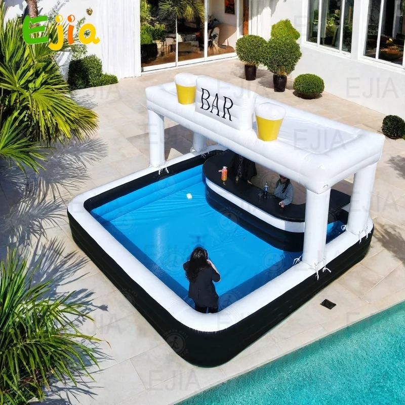 Bar Gonflable Piscine Flottant 4,5 m