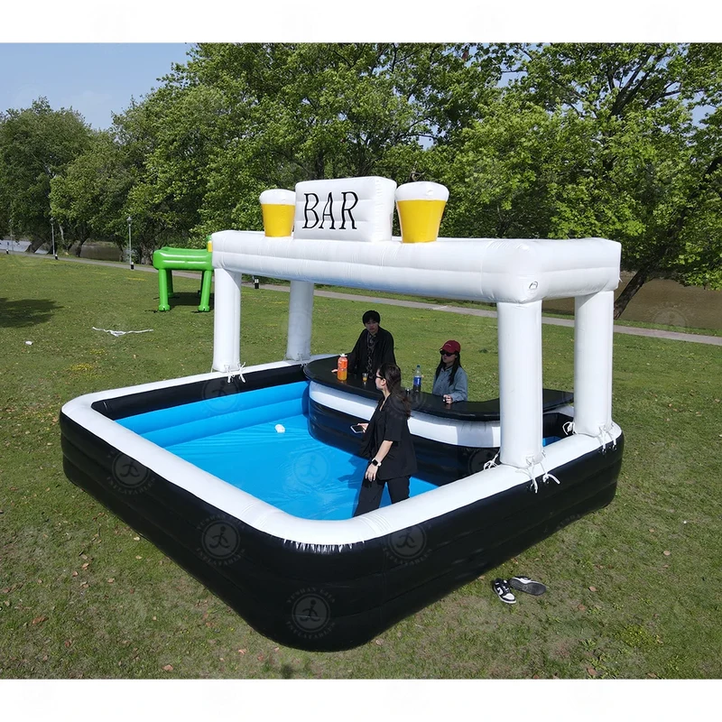 Bar Gonflable Piscine Flottant 4,5 m