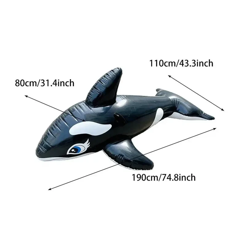 Bouée Gonflable Baleine Géante