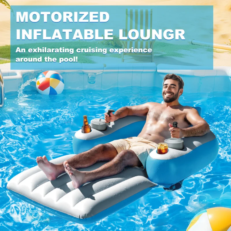 Bouée Gonflable Fauteuil Électrique Double Moteur