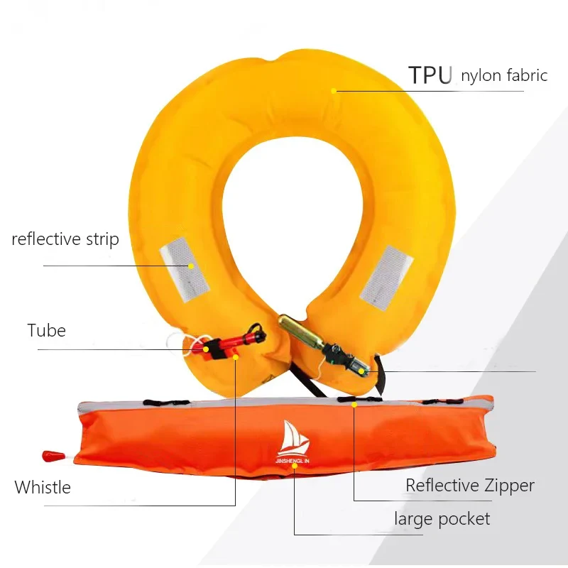 Accessoire Gonflable Gilet Sauvetage Pêche