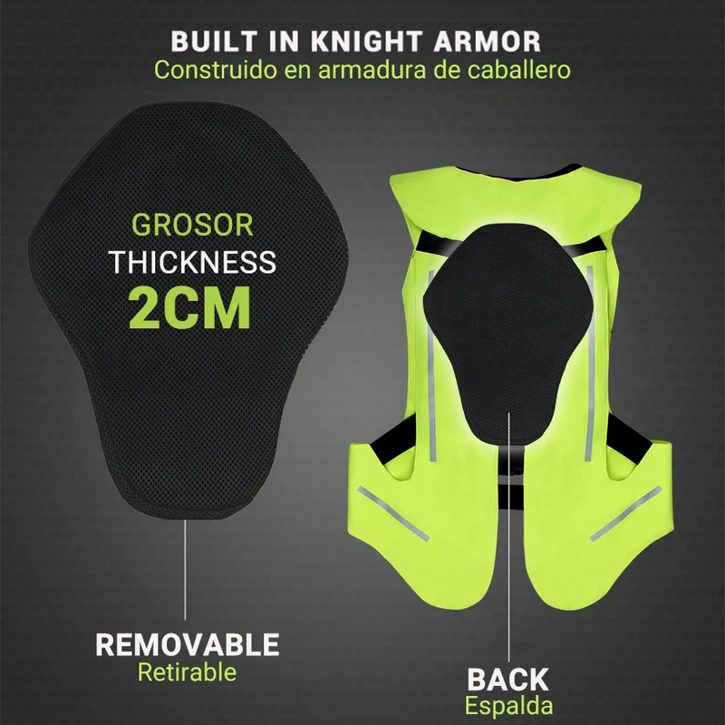 Accessoire Gonflable Gilet Airbag Moto Course
