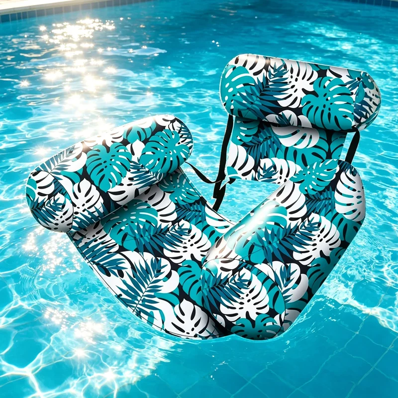Bouée Gonflable Chaise Longue Pliable