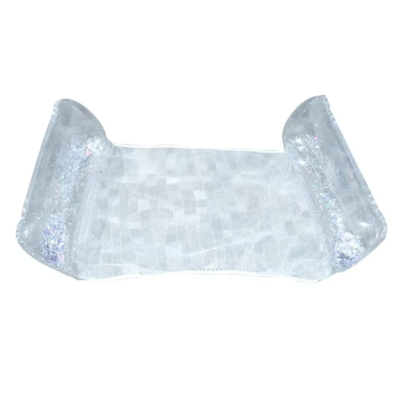 Bouée Gonflable Hamac Transparent Pailleté