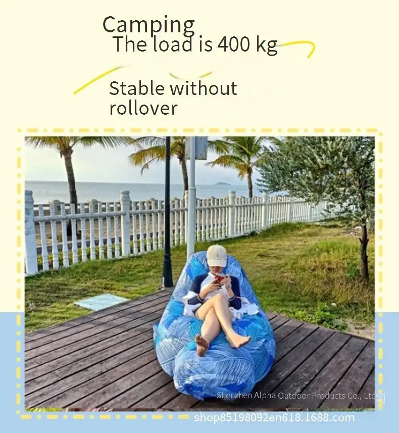 Canapé Gonflable Respirant Imperméable Détente