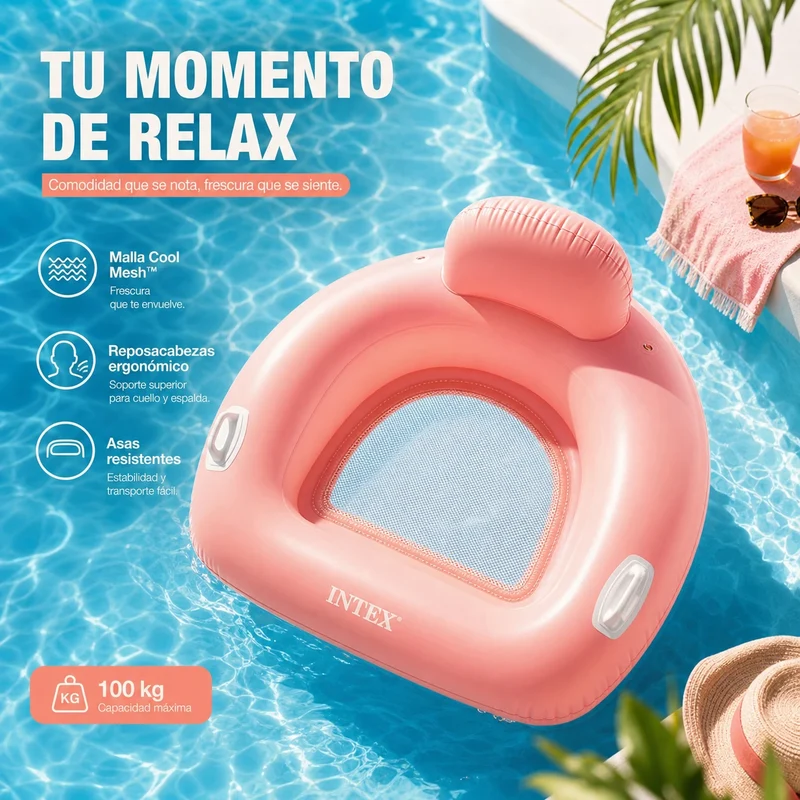 Canapé Gonflable Flottant Piscine Plage