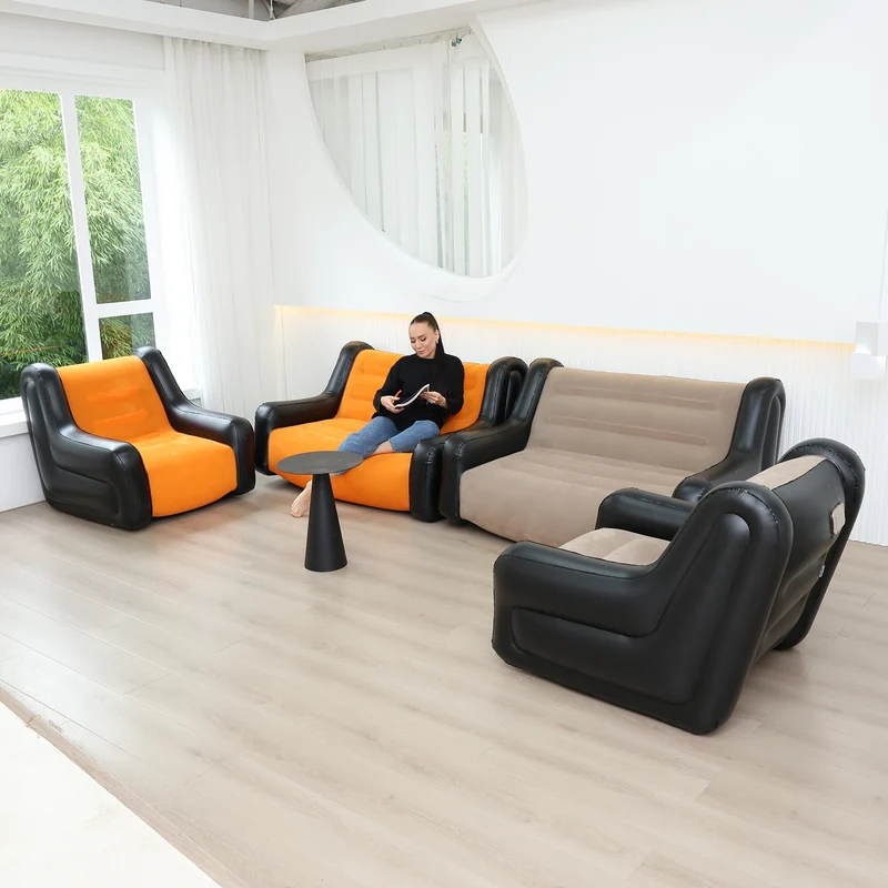 Canapé Gonflable Double Tente Intérieure