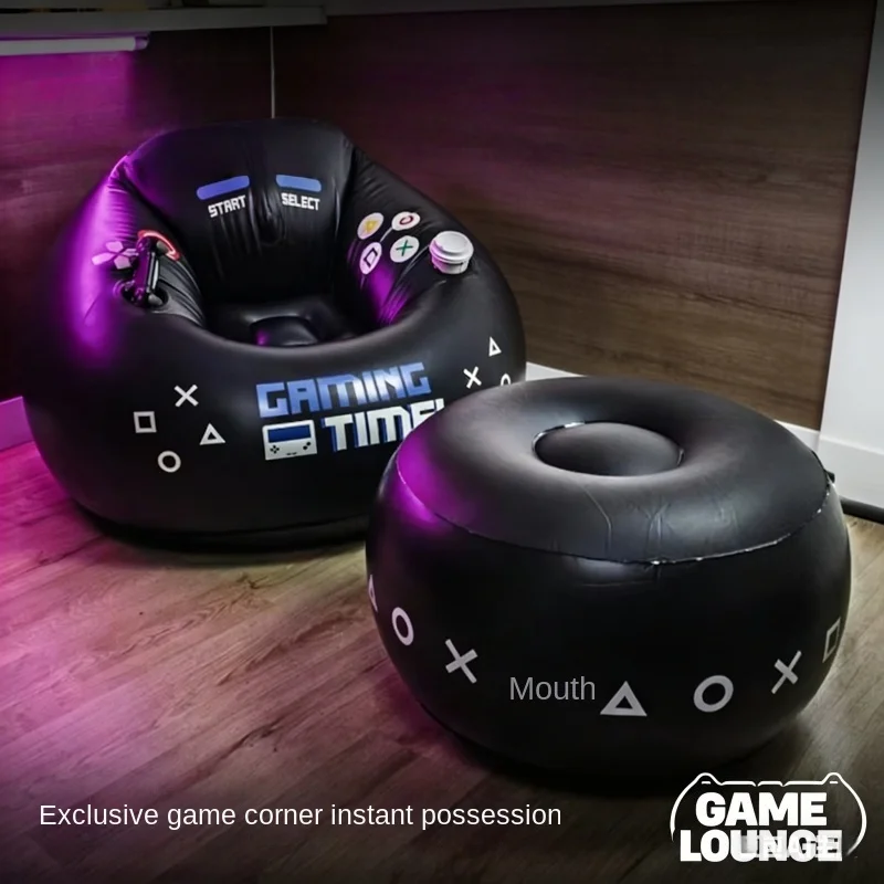 Canapé Gonflable Gaming Circulaire