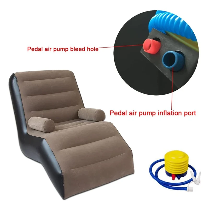 Canapé Gonflable Pliant Renforcé Jeu