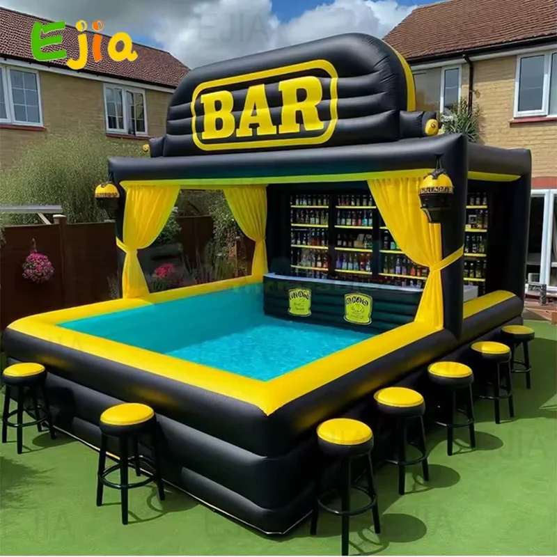Bar Gonflable Piscine Tente Fête