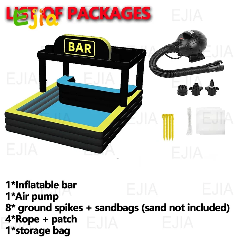 Bar Gonflable Piscine Tente Fête