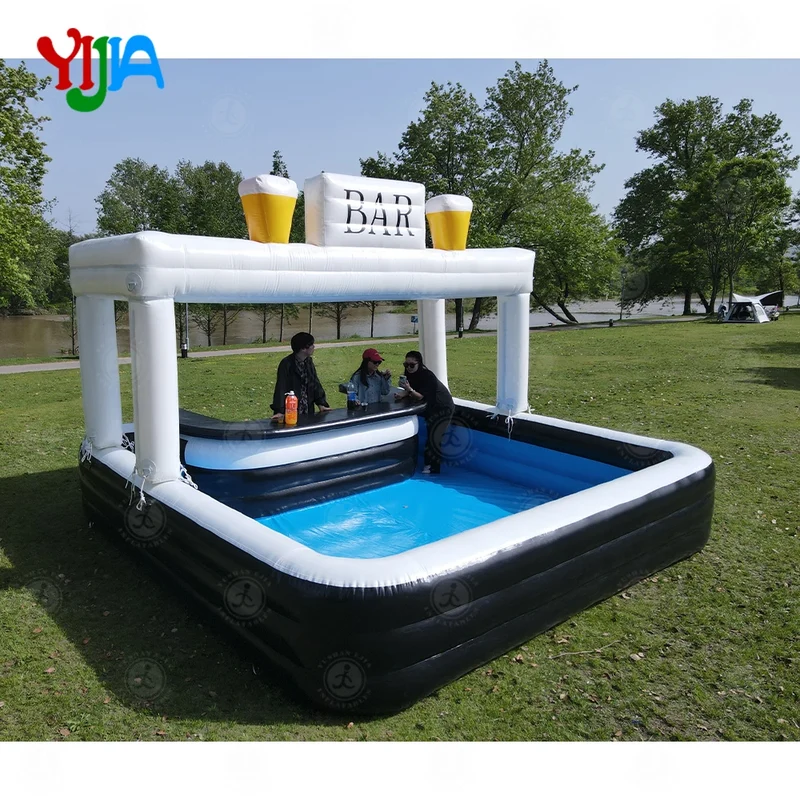 Bar Gonflable Piscine Portable Evenement