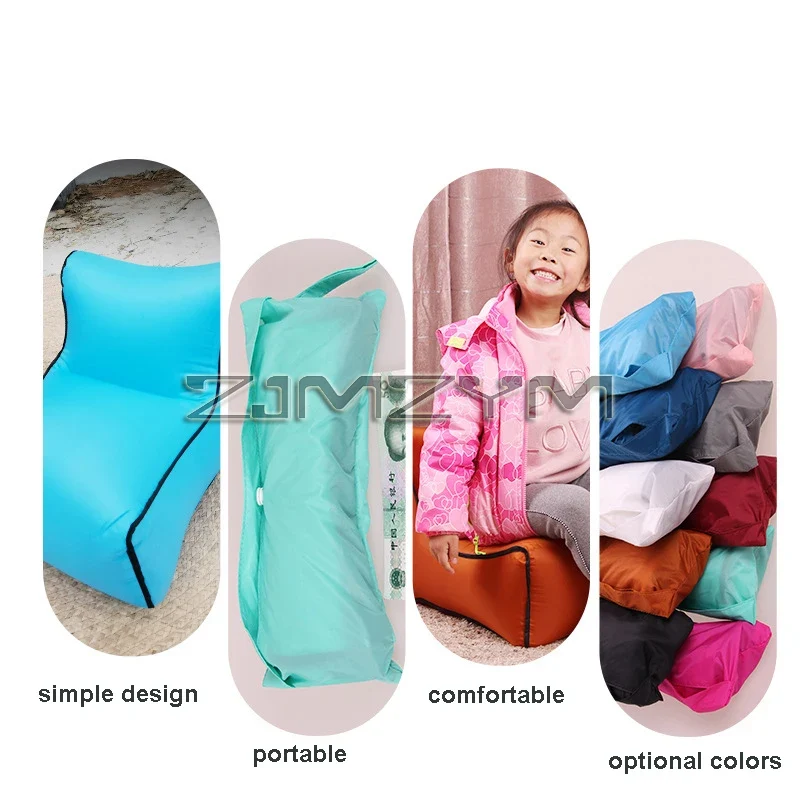 Canapé Gonflable Compact Tabouret Plage