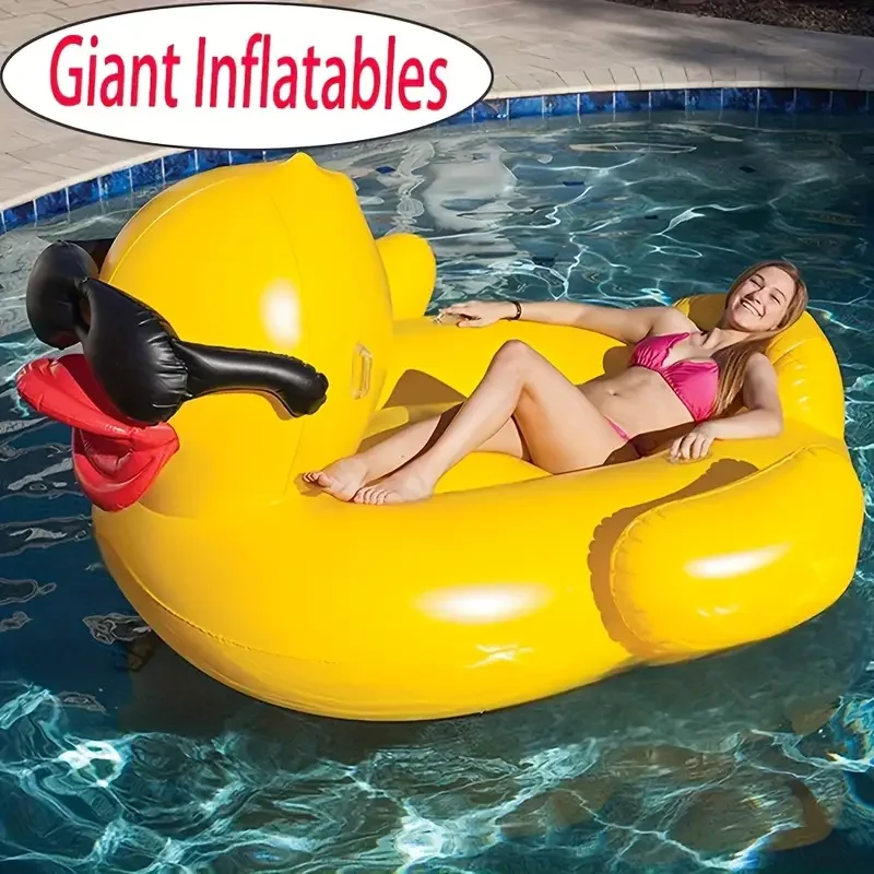 Bouée Gonflable Canard Géant Piscine