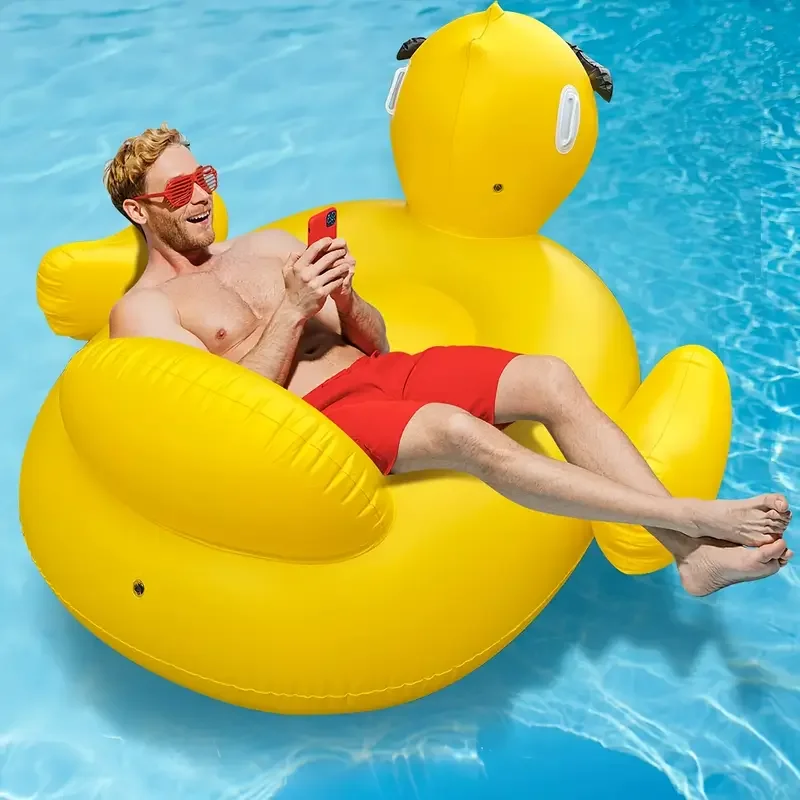 Bouée Gonflable Canard Géant Piscine