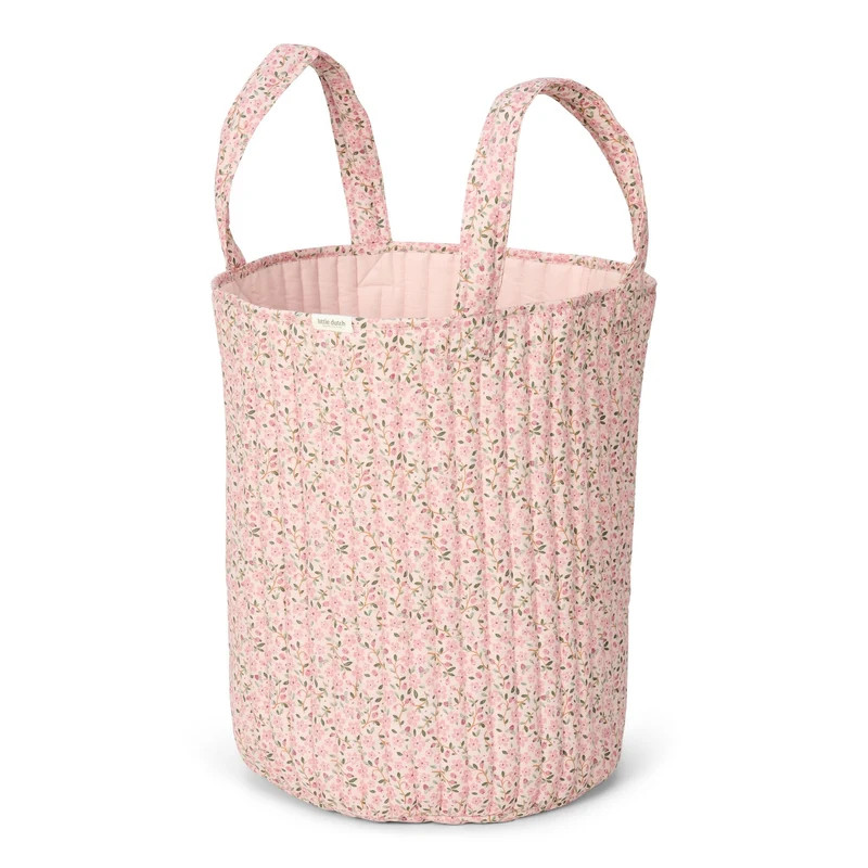 Opbergmand XL - Roze - Fairy Floral