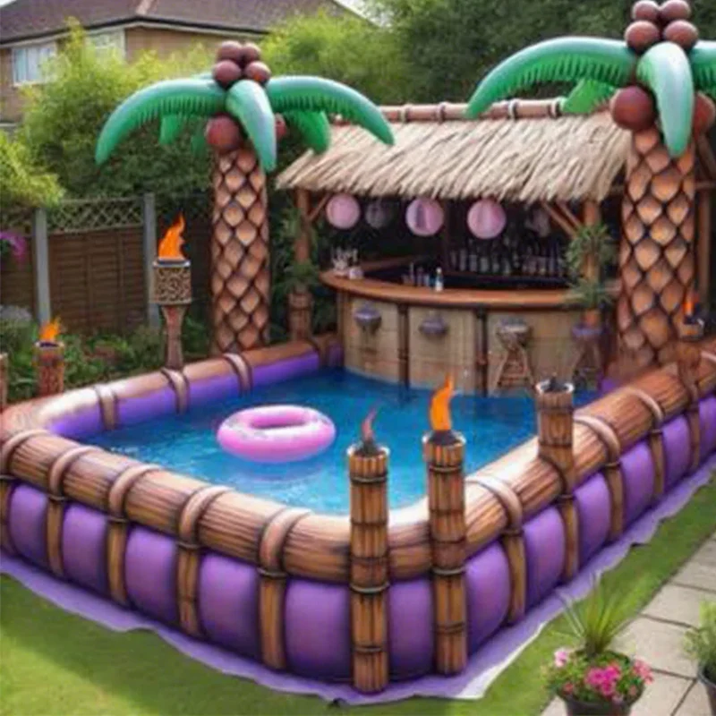 Canapé Gonflable Flottant Piscine Luxe