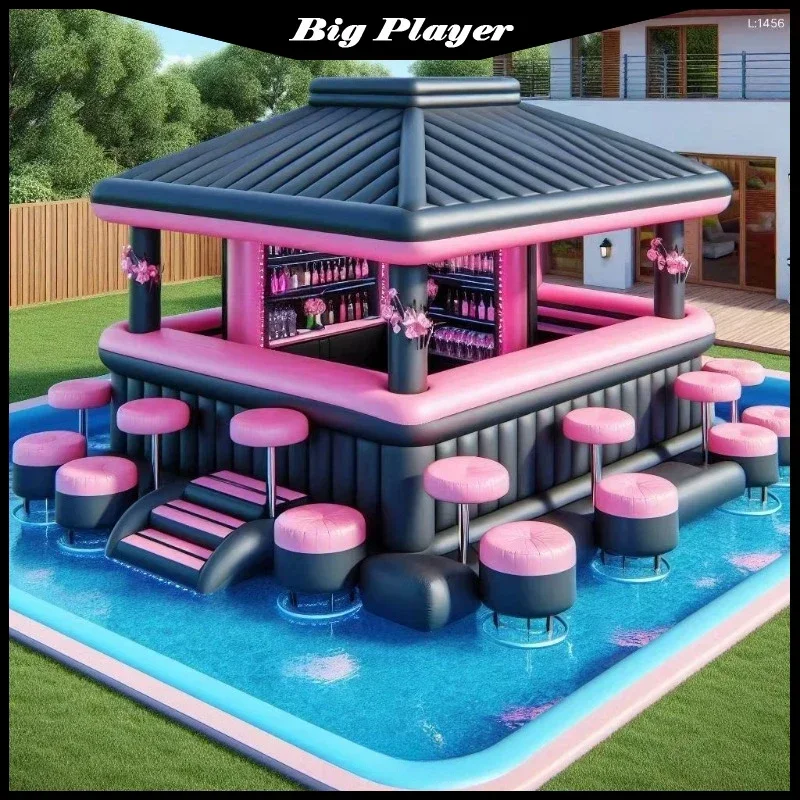 Bar Gonflable Piscine Siège Flottant