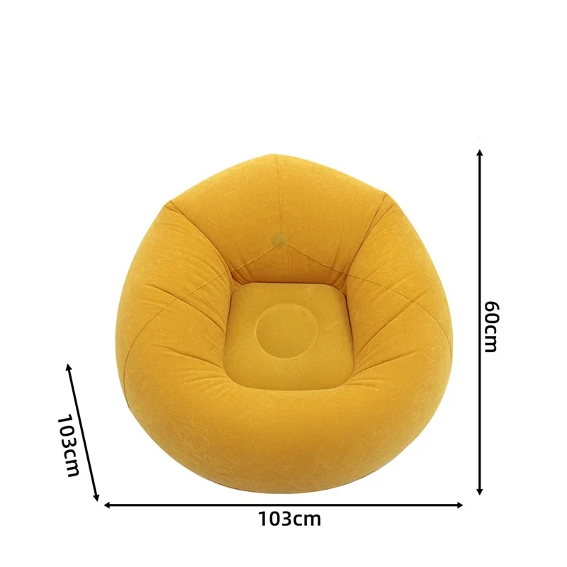 Canapé Gonflable Pouf Multicolore