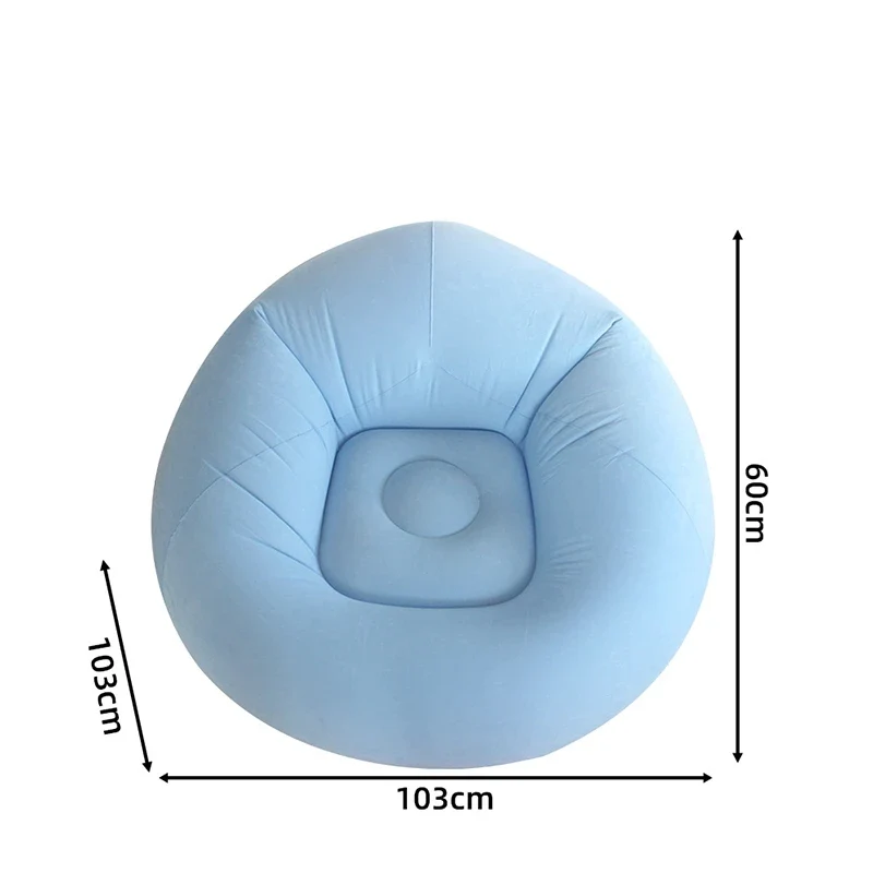 Canapé Gonflable Pouf Multicolore