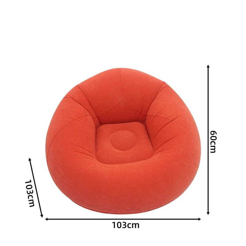 Canapé Gonflable Pouf Multicolore
