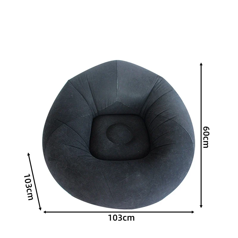 Canapé Gonflable Pouf Multicolore