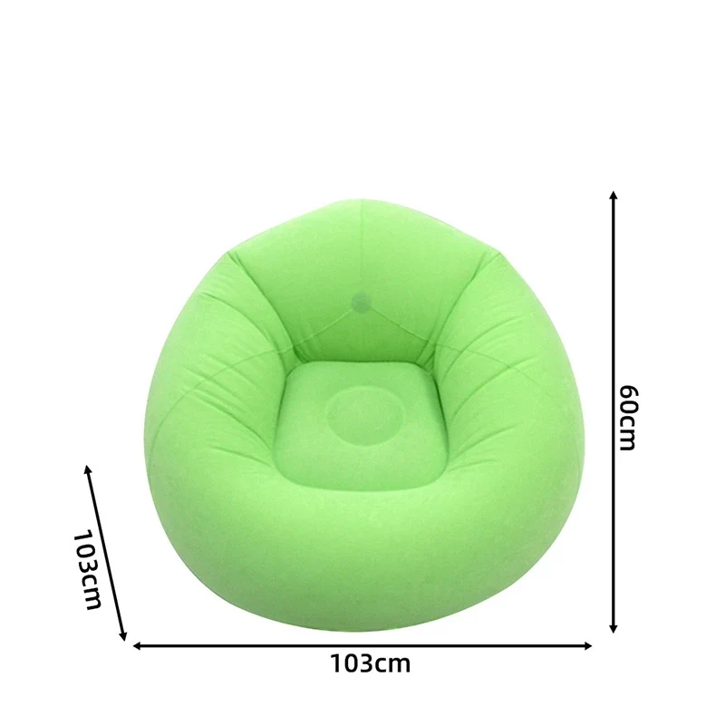 Canapé Gonflable Pouf Multicolore