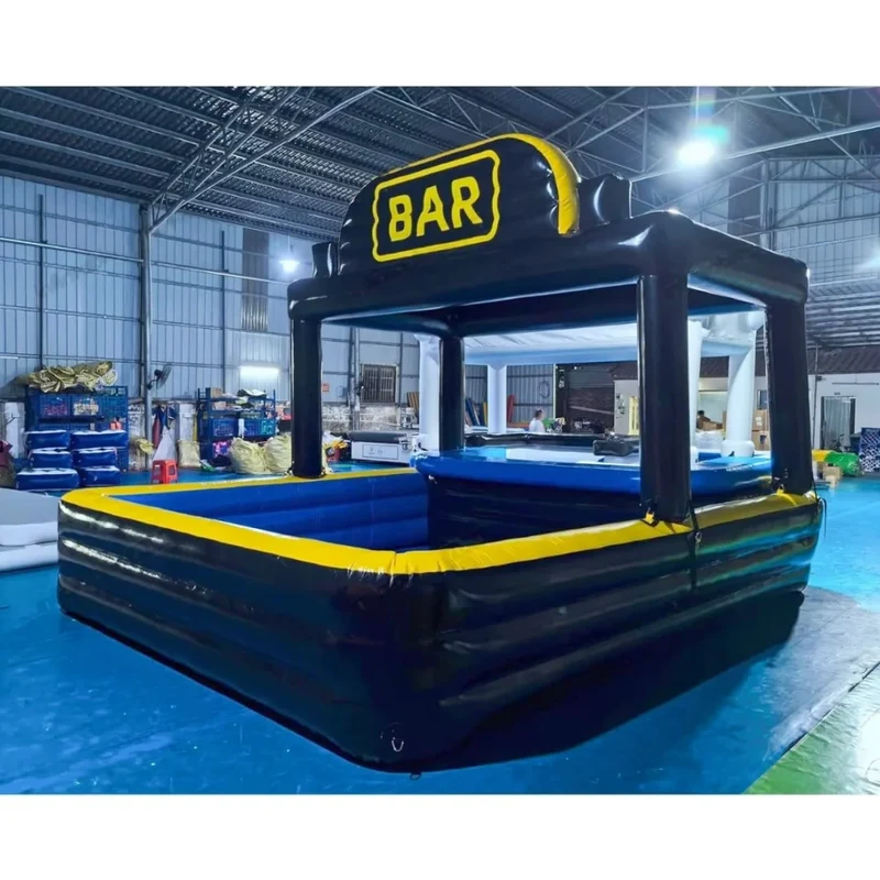 Bar Gonflable Piscine Flottant Relaxant