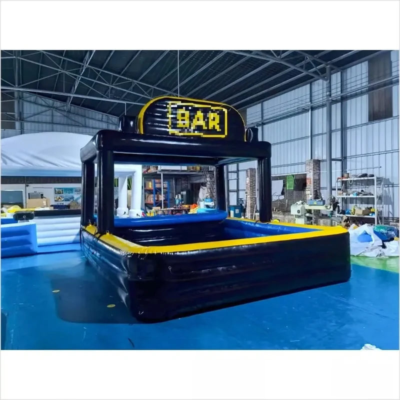 Bar Gonflable Piscine Flottant Relaxant
